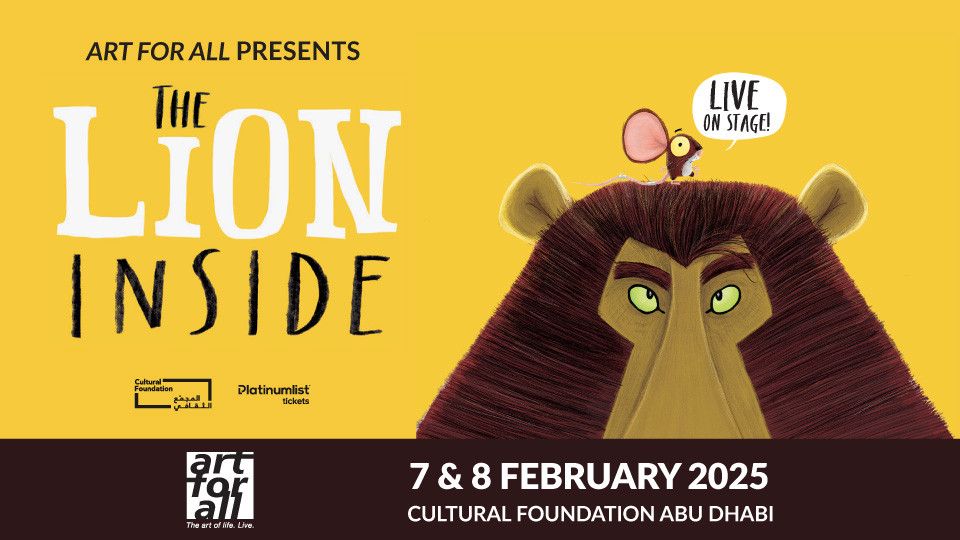 The Lion Inside live at Cultural Foundation, Abu Dhabi