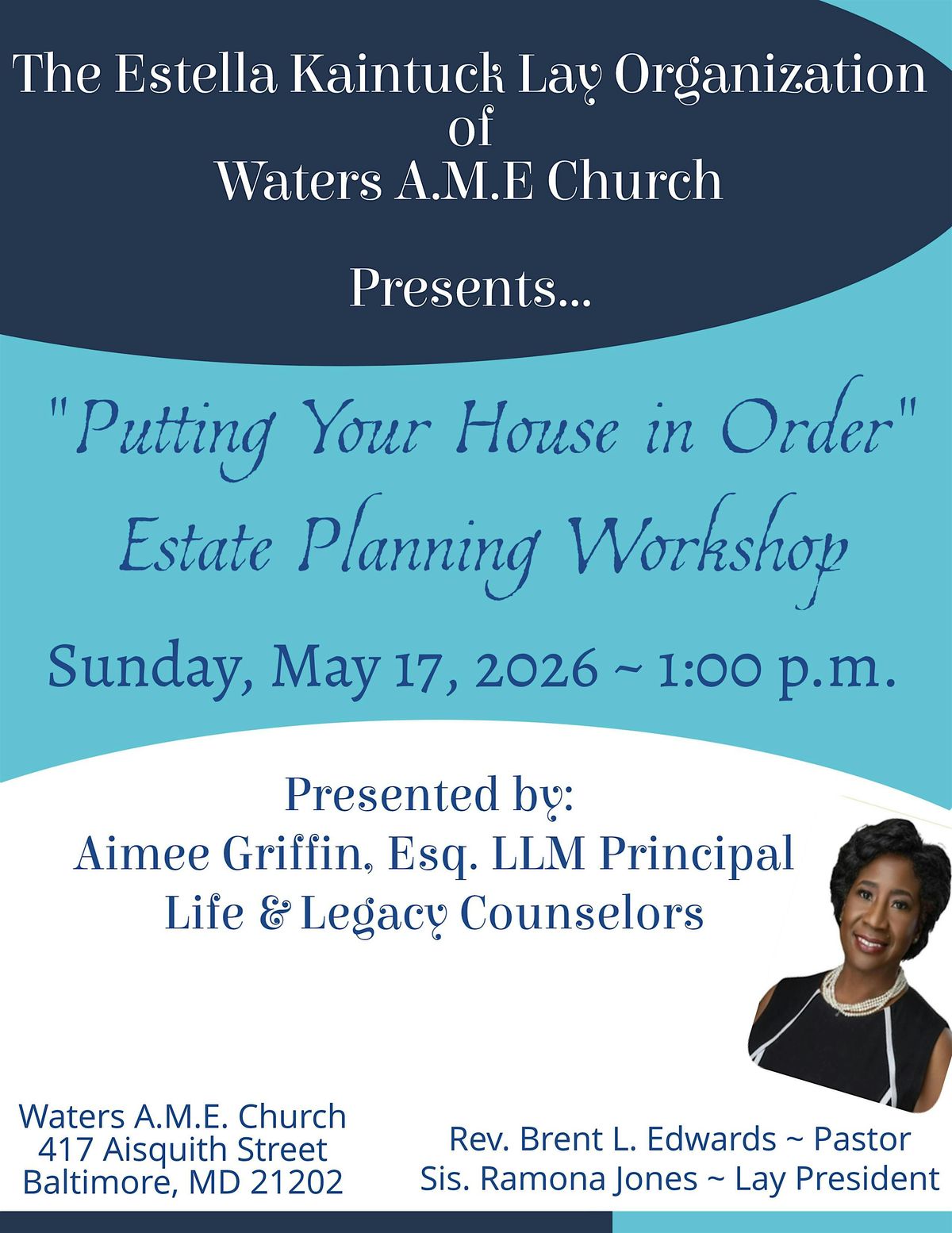 Putting Your House in Order- Estate Planning Workshop