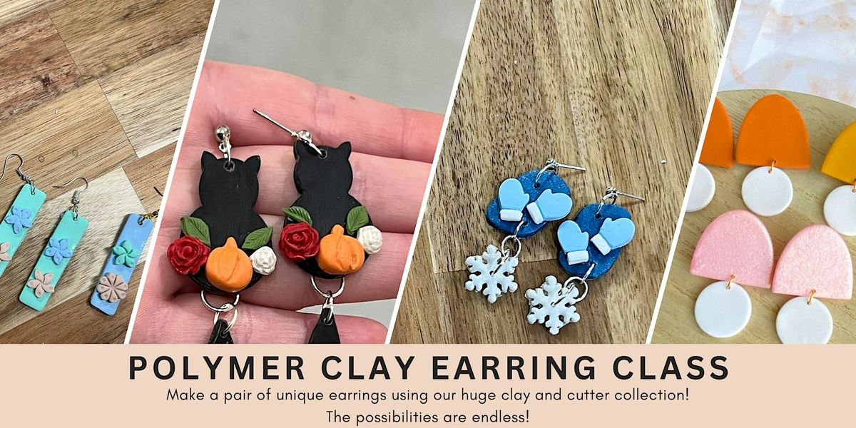 Polymer Clay Earring Class