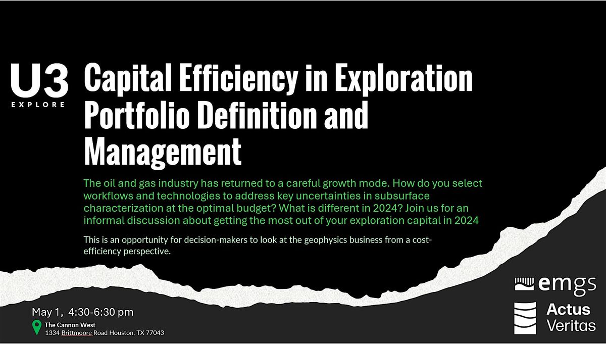Best use of exploration capital: Leveraging Geosciences and best-fit technologies