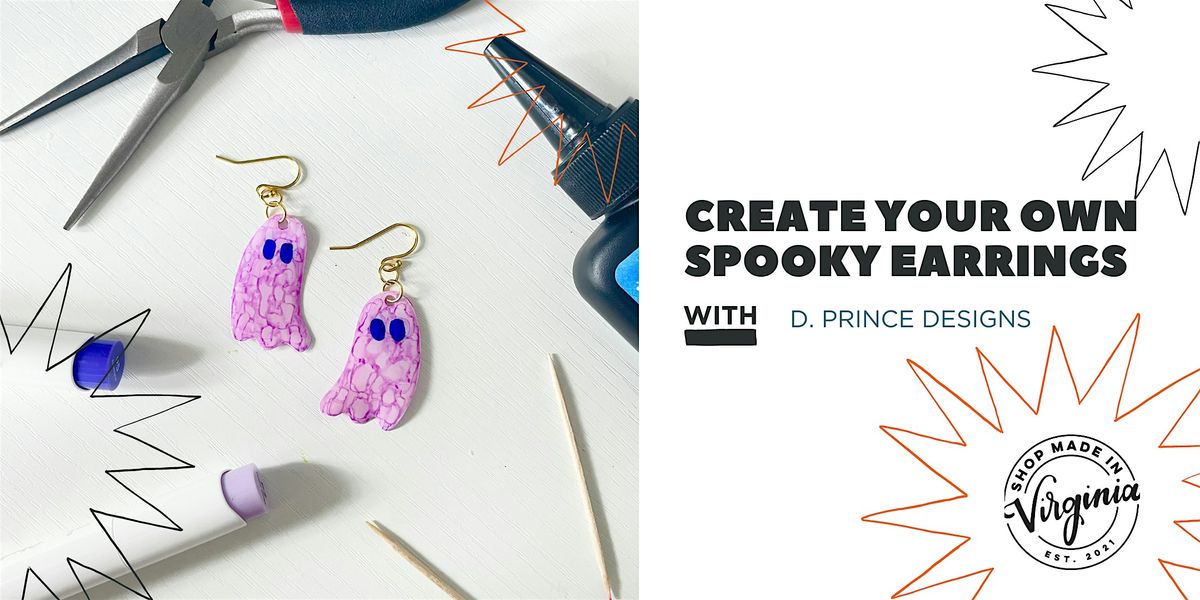 Create Your Own Spooky Earrings w\/D. Prince Designs