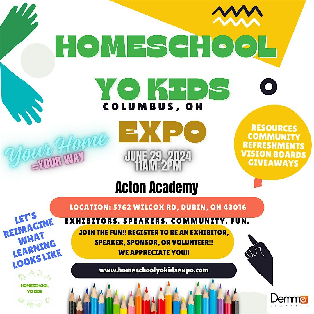 Homeschool Yo Kids Expo 2024-OH
