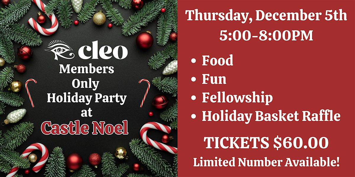 CLEO Members Only Holiday Party