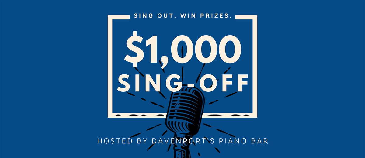 The $1,000 Sing-Off - Fall 2024