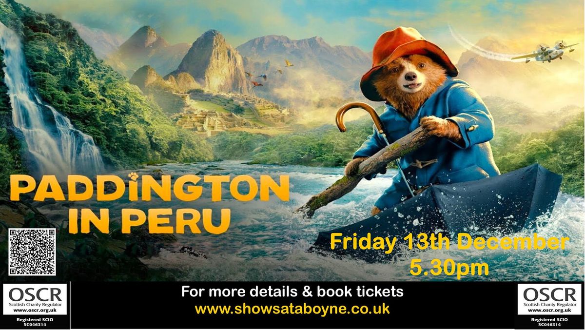 Paddington in Peru