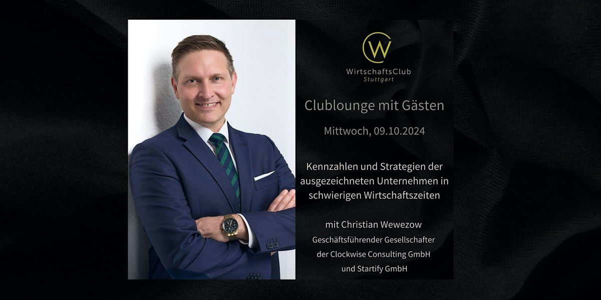 Clublounge mit Christian Wewezow