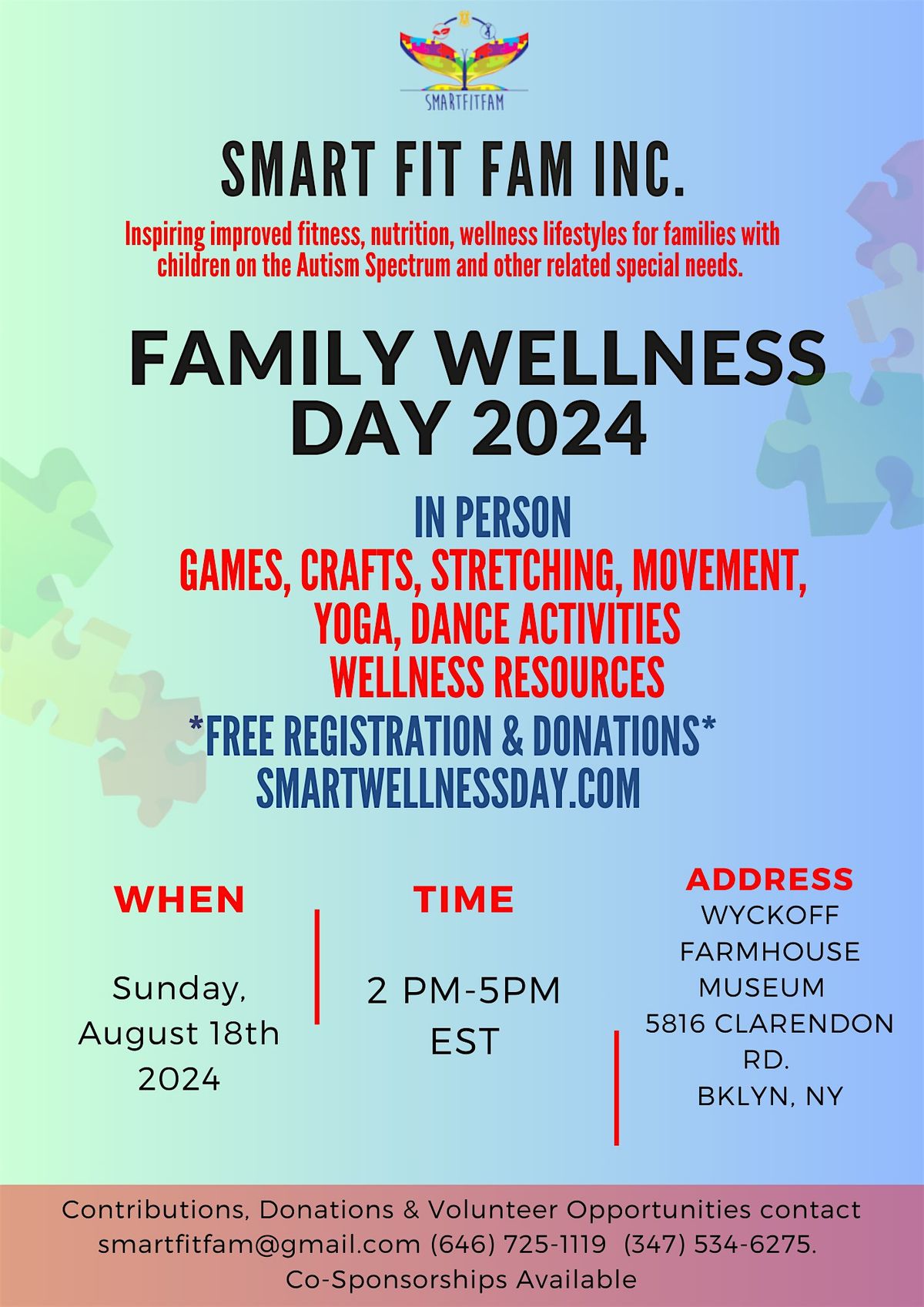 Smart Fit Fam Family Wellness Day