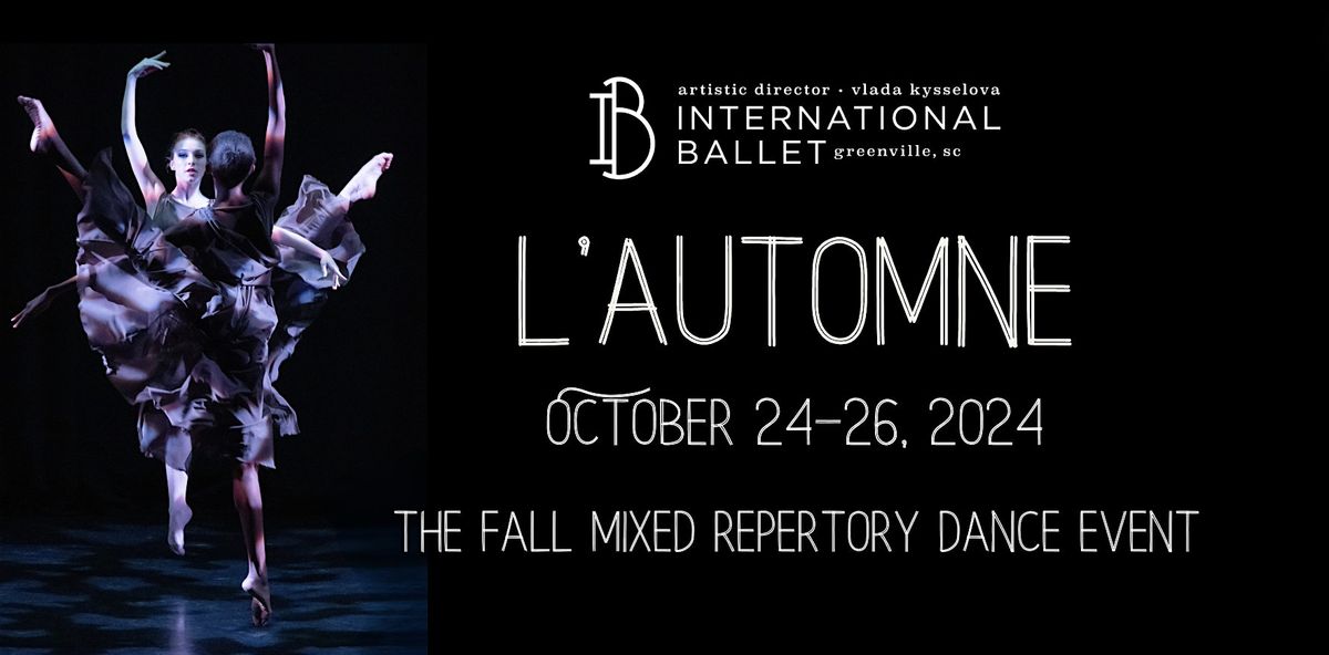 L'Automne | Saturday October 26 - 2:00PM