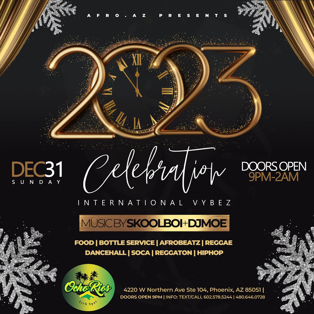 Afro\/Caribbean NYE Party @ Ocho Rios