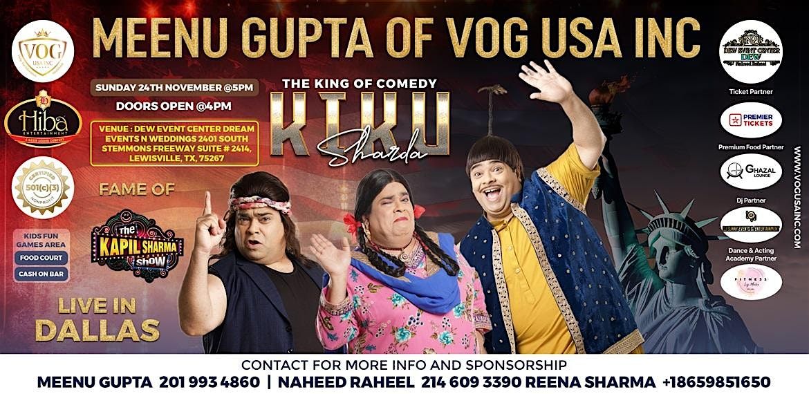 THE KIKU SHARDA SHOW - DALLAS