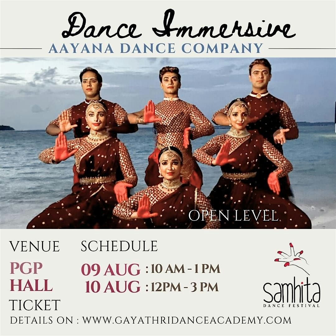 Bharathanatyam Immersive  (Open Level)