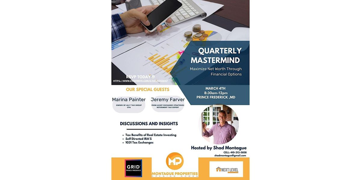 Quarterly Mastermind, Prince Frederick, 4 March 2023