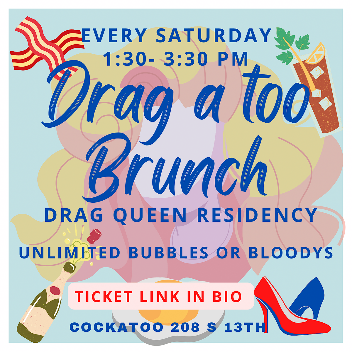 Saturday Drag Brunch 2024