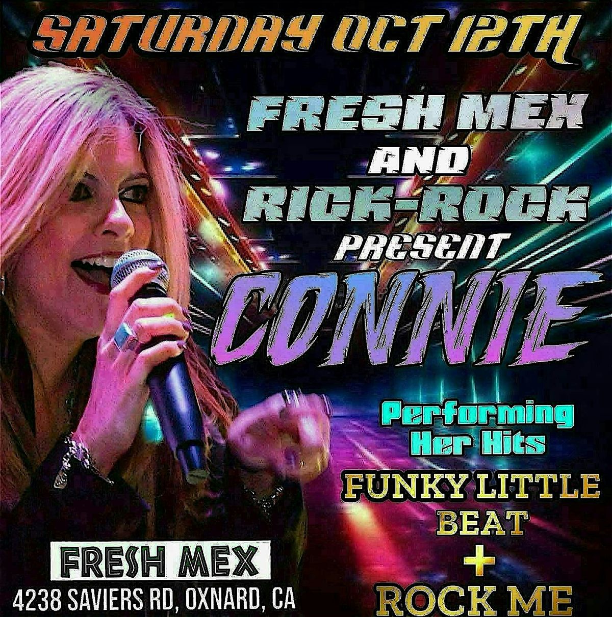 Connie Rocks Fresh Mex: A Night of Hits