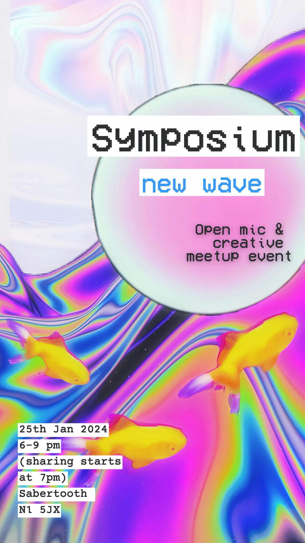 Symposium: An open mic platform for creative material, a place to connect.