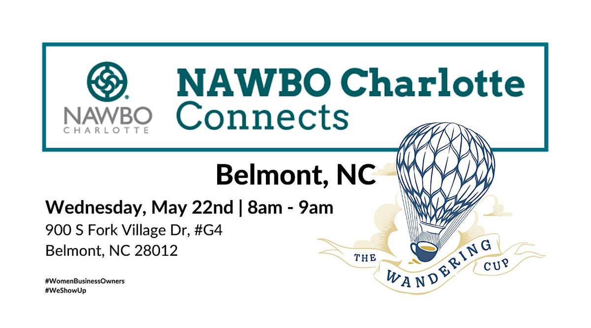 NAWBO Charlotte CONNECTS Belmont-May 22nd