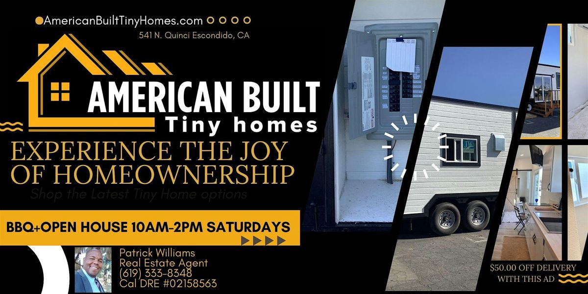 All American BBQ + Tiny House Open House