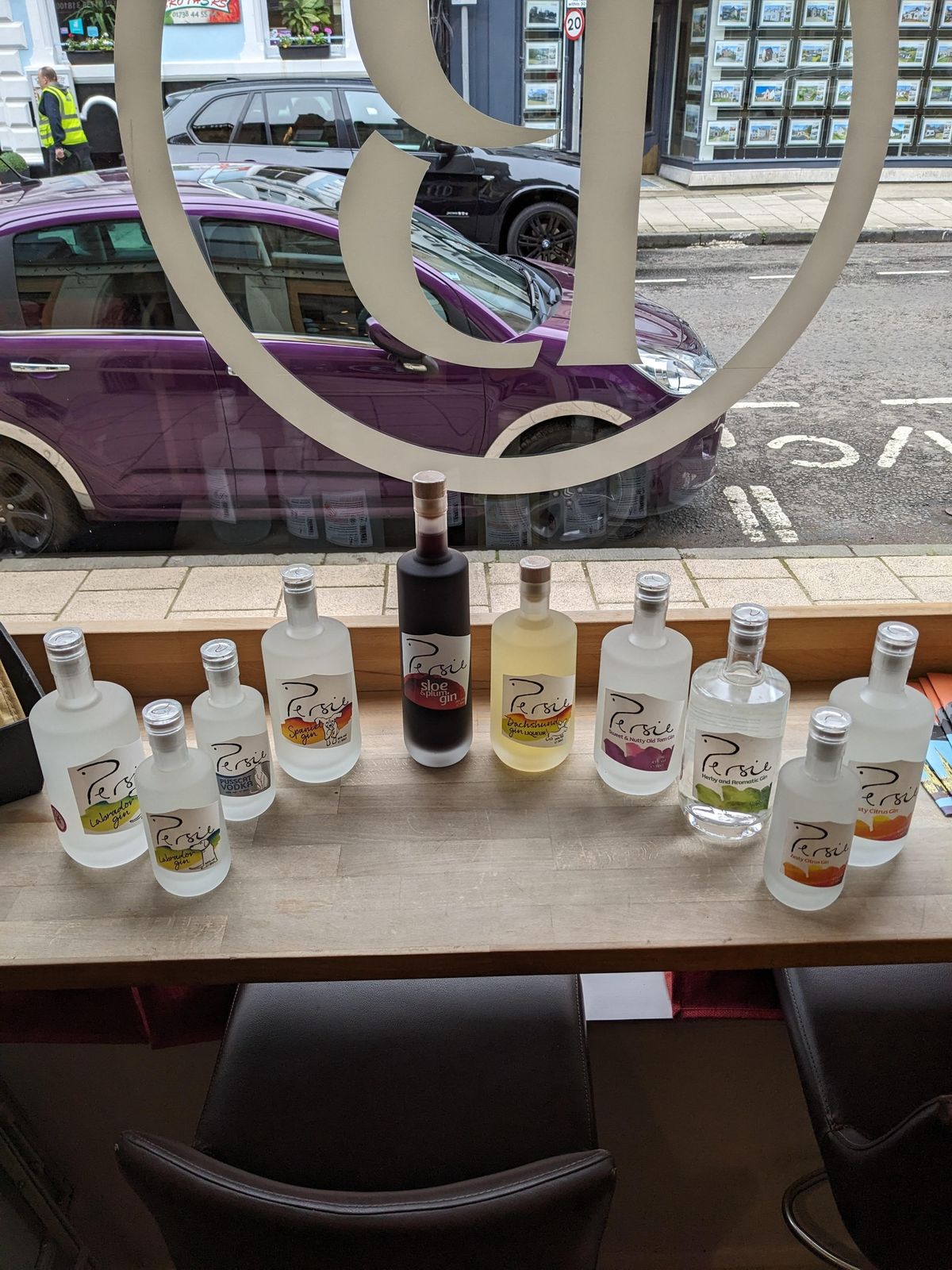 Persie Gin Tasting