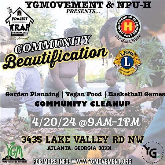 YG Movement  Community Beautification Day & Cleanup