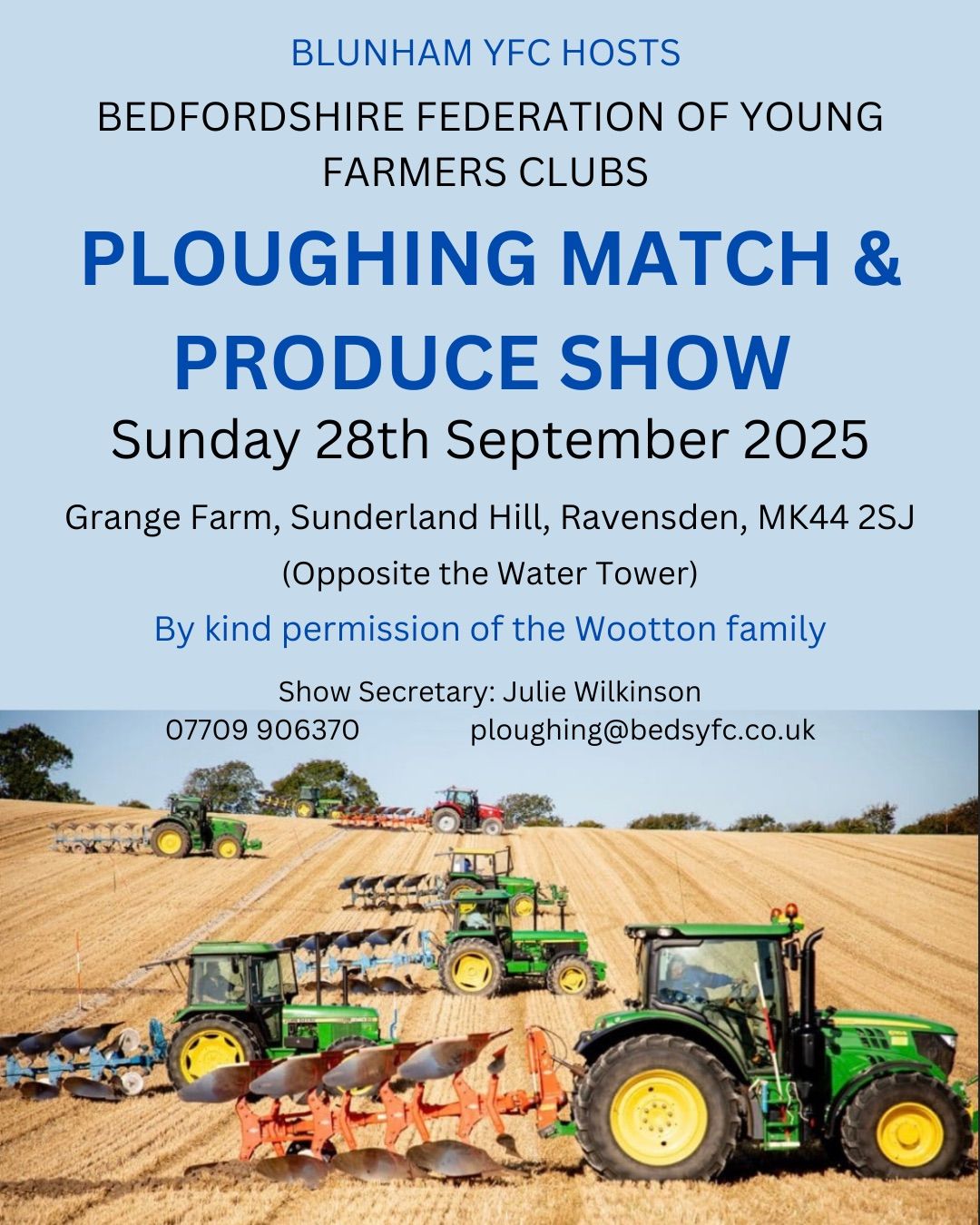 Bedfordshire YFC Ploughing Match