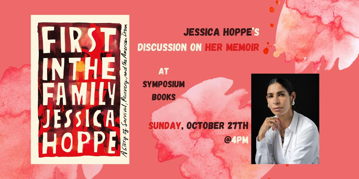 Jessica Hoppe Memoir Discussion