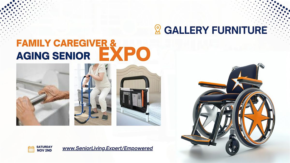 Family Caregiver and Aging Senior Expo at Gallery Furniture