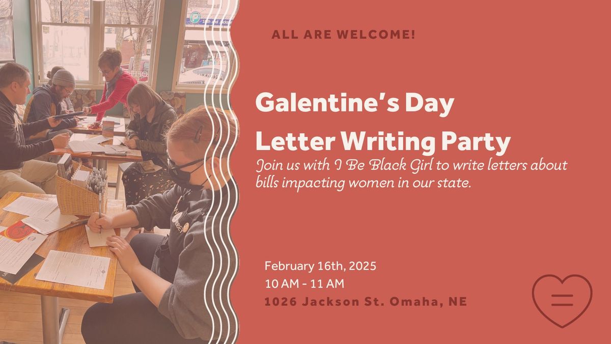 Galentine's Day Letter Writing Event