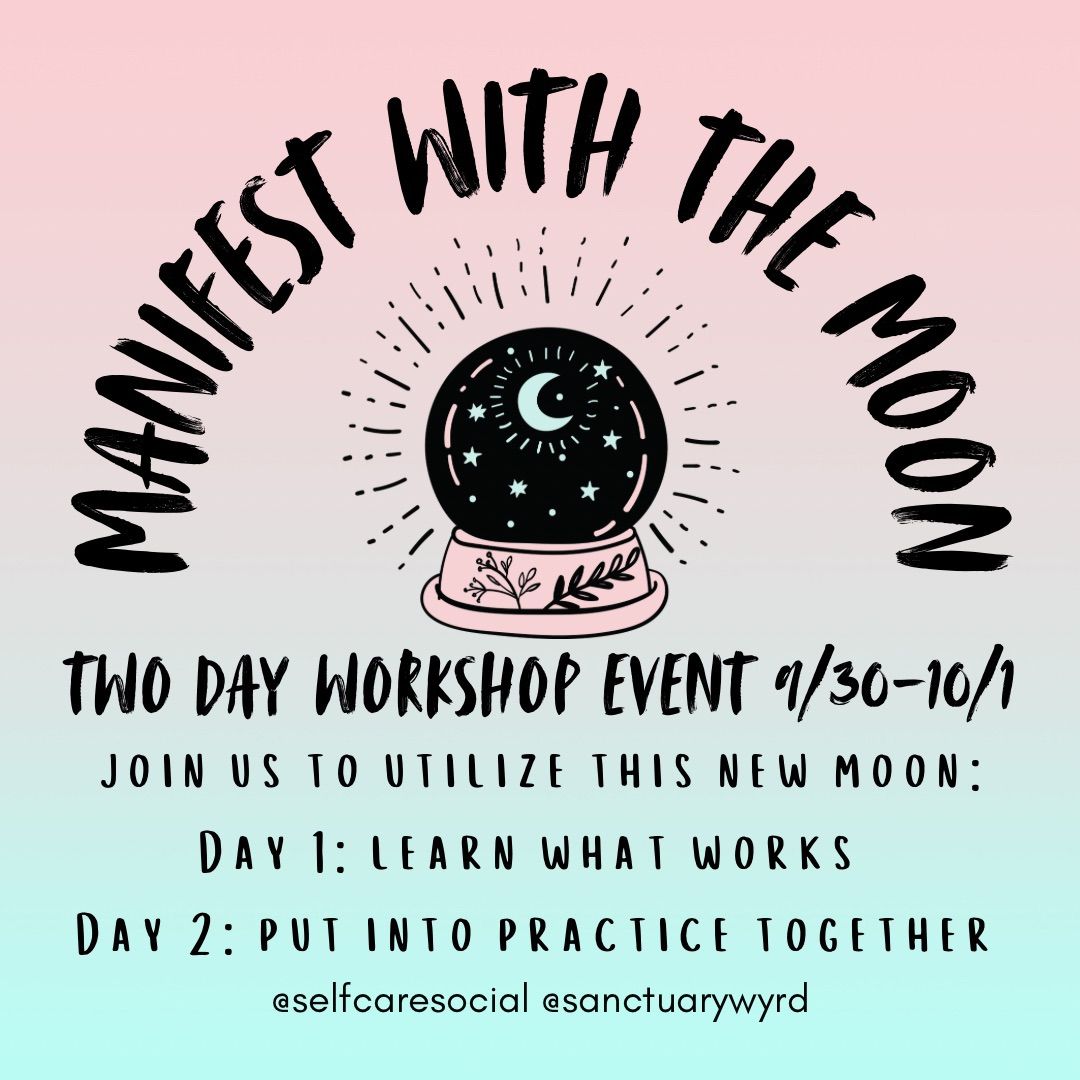 Manifesting with the Moon 2-Day Workshop