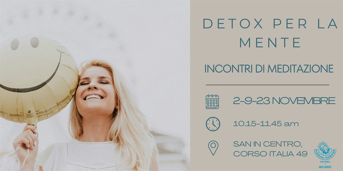 Detox per la mente