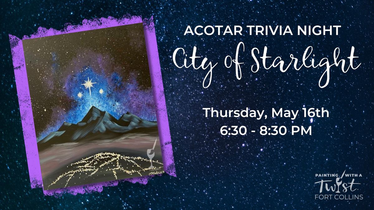 ACOTAR: City of Starlight Trivia Night