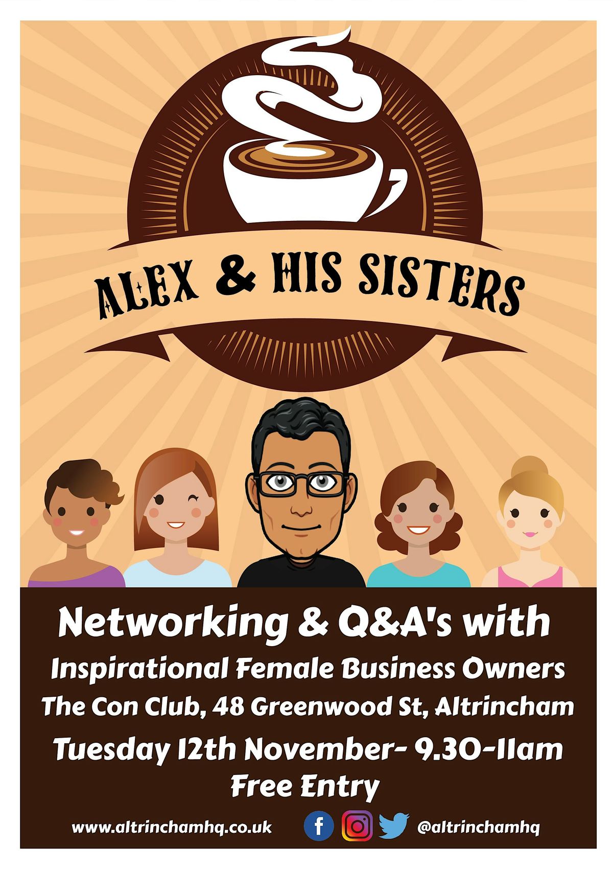 Alex & His Sisters: Networking for Inspirational Women In Business (July)