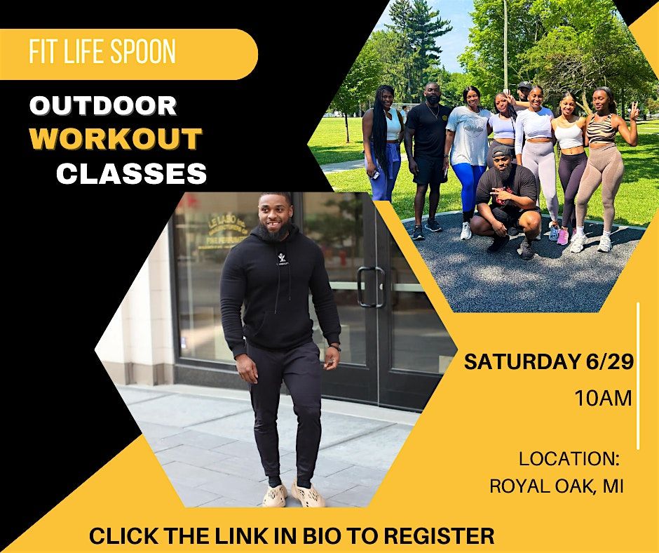 Fit Life Spoon- Outdoor Workout Class