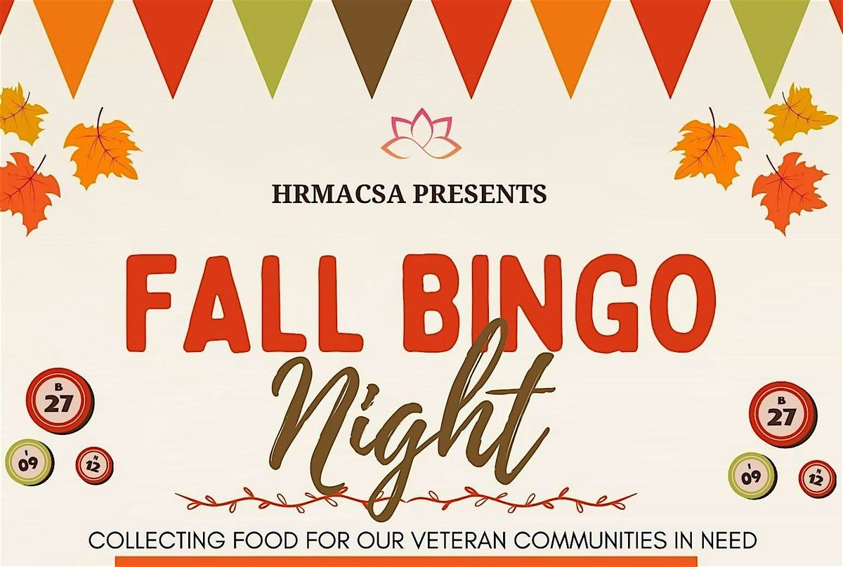 Fall Bingo Night