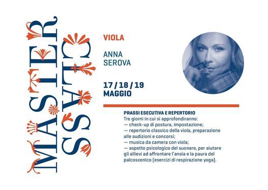 Masterclass di Viola con Anna Serova
