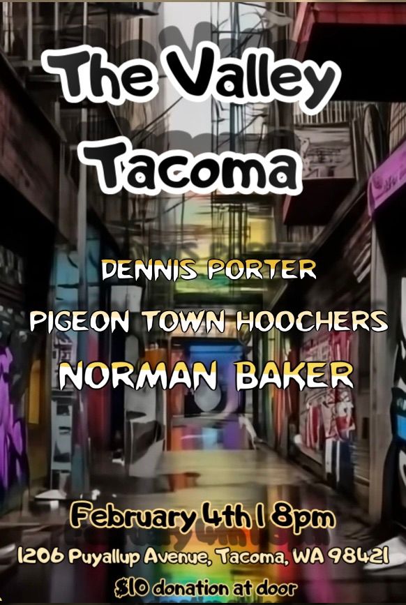 Norman Baker, Pigeon Town Hoochers, Dennis Porter at The Valley