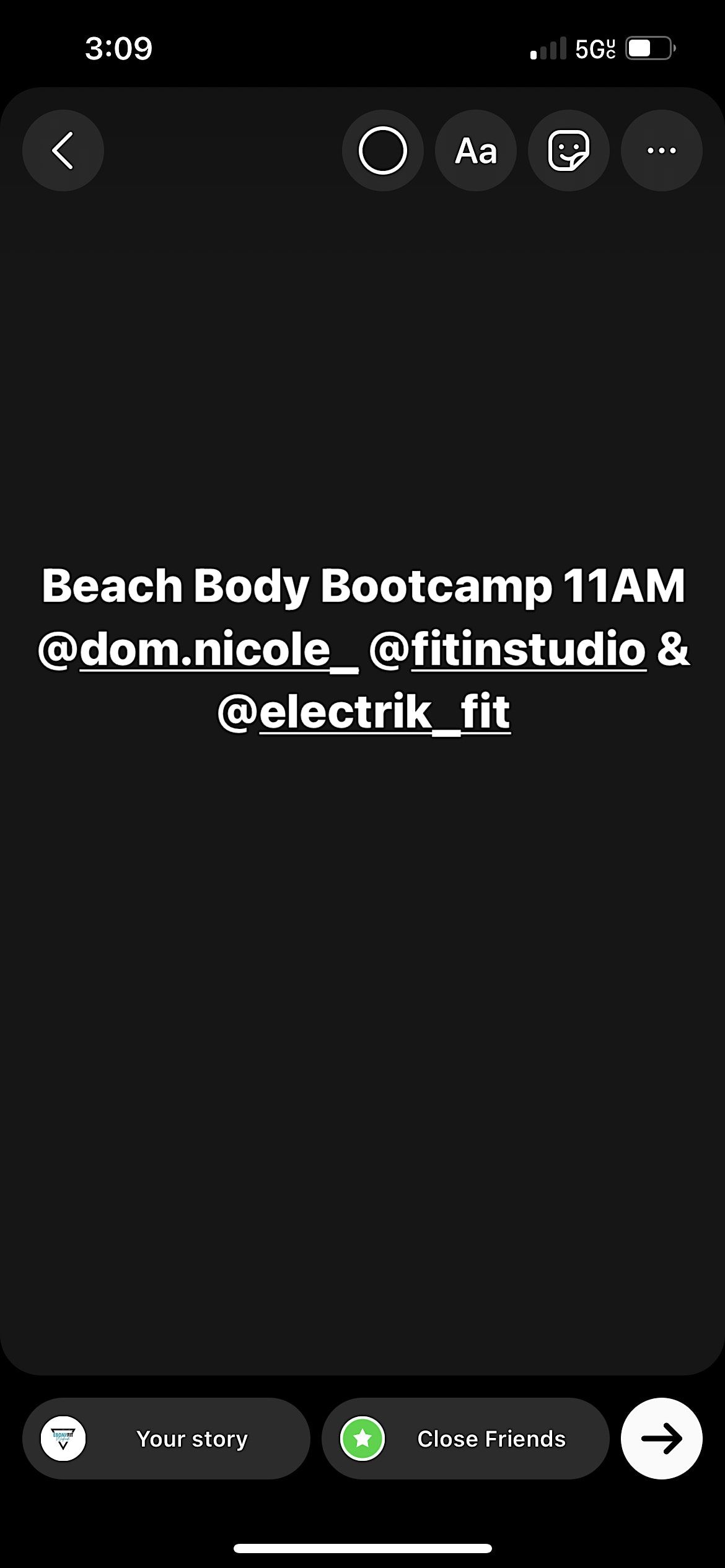 Beach Body Bootcamp w/ @dom.nicole_ @fitinstudio @electrik_fit, Muscle ...