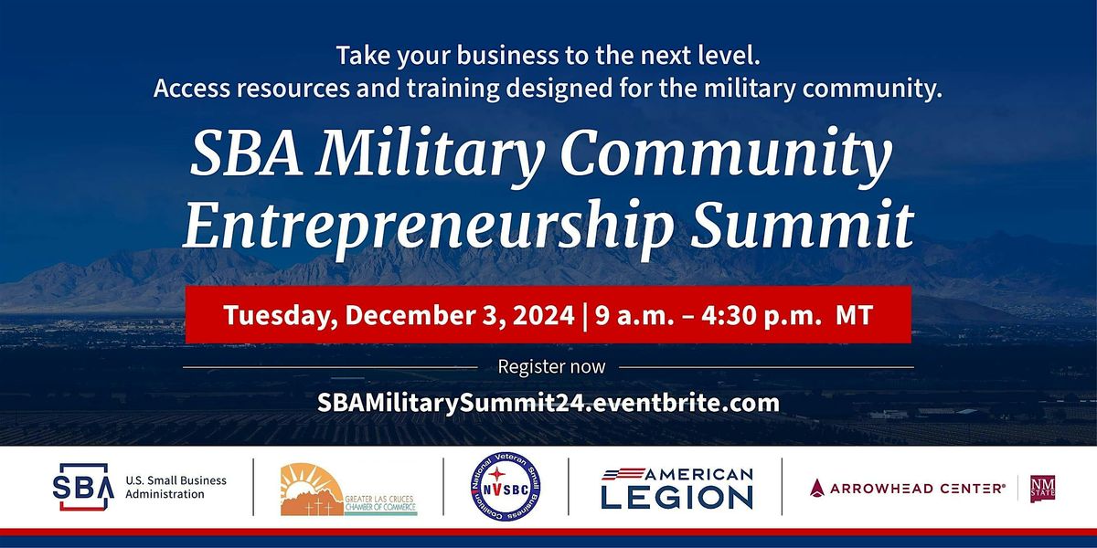 SBA Military Community Entrepreneurship Summit