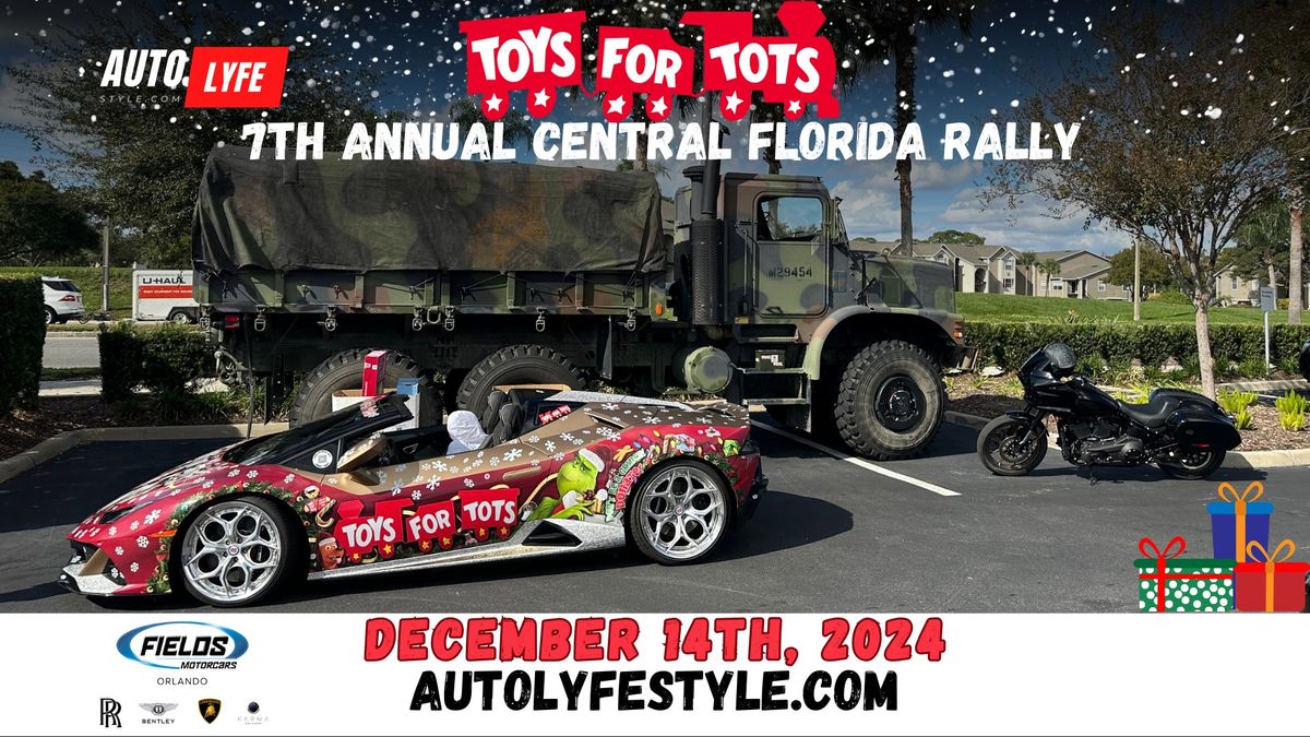 7th Annual Central Florida Toys for Tots Rally