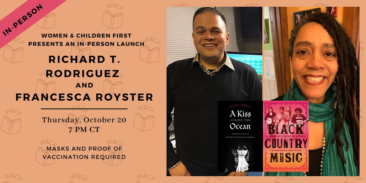 Joint In-Person Book Launch: Richard T. Rodriguez & Francesca Royster