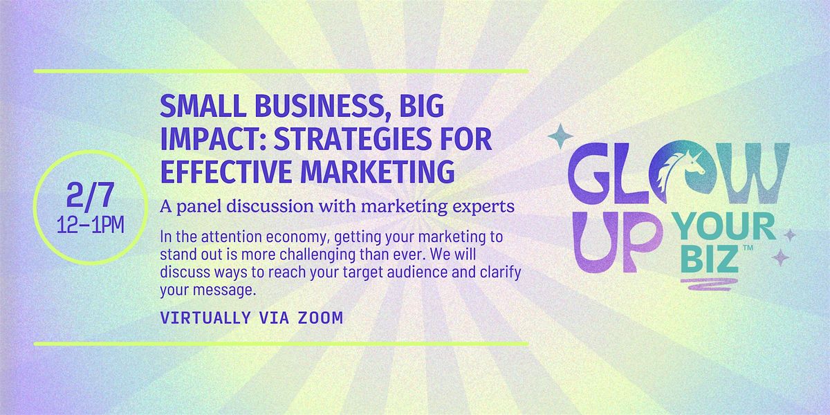 Small Business, Big Impact: Strategies for Effective Marketing