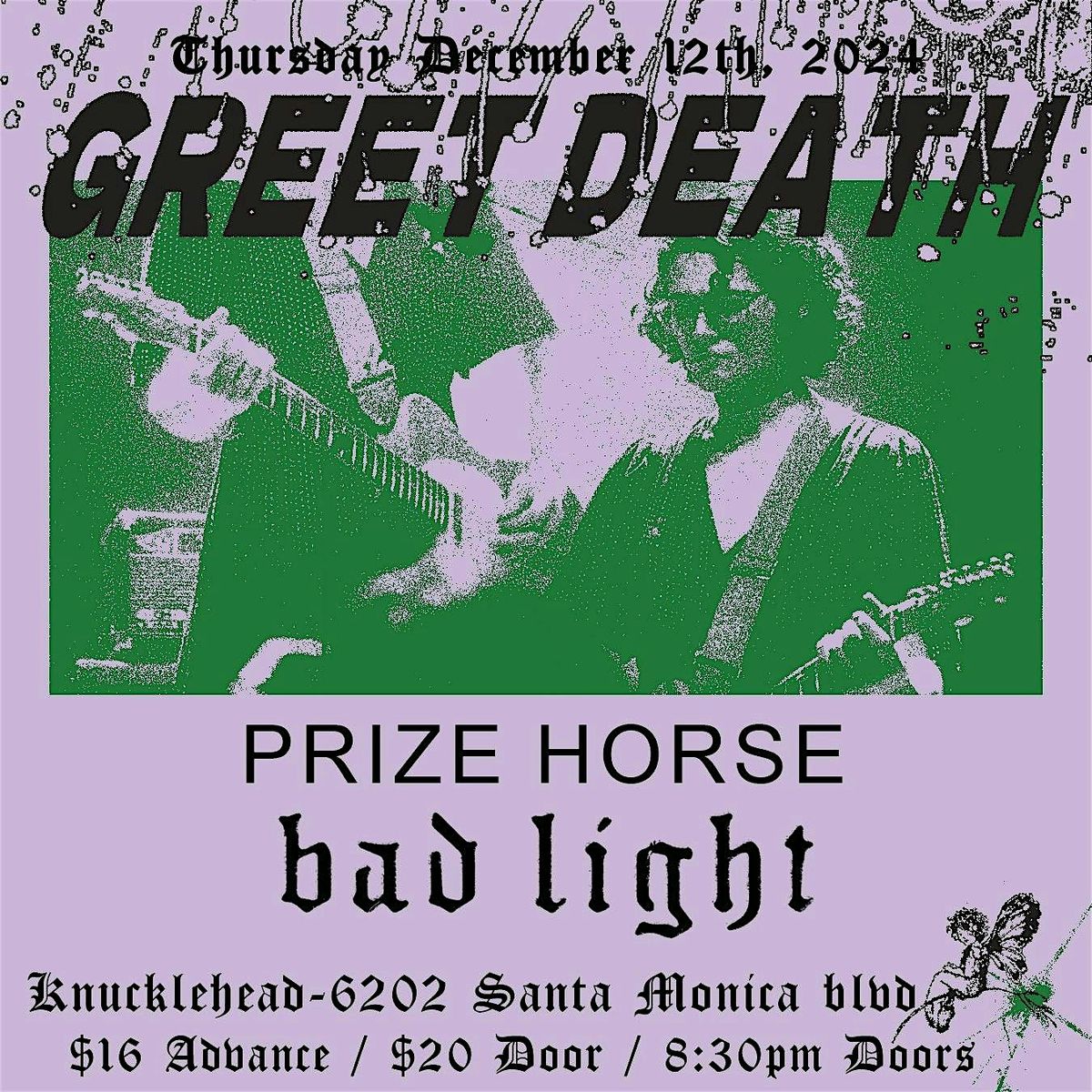 Greet Death \/ Prize Horse \/ Bad Light