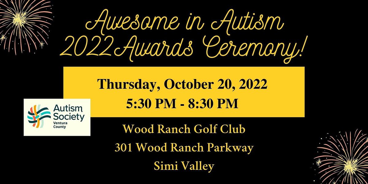 ASVC 2022 Awesome in Autism Award Dinner Ceremony