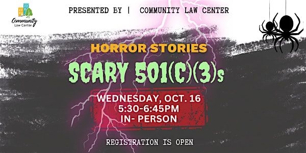 Scary 501(c)(3)s... and How to NOT to be One