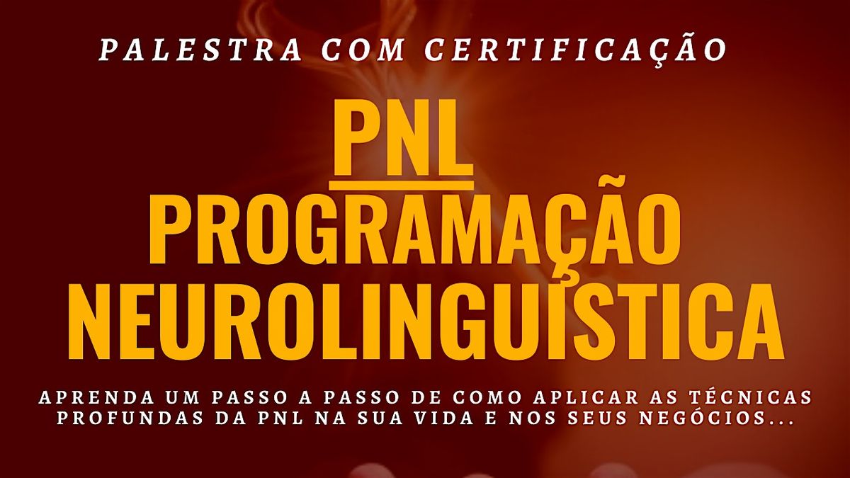 PNL - Programa\u00e7\u00e3o Neurolingu\u00edstica 3.0