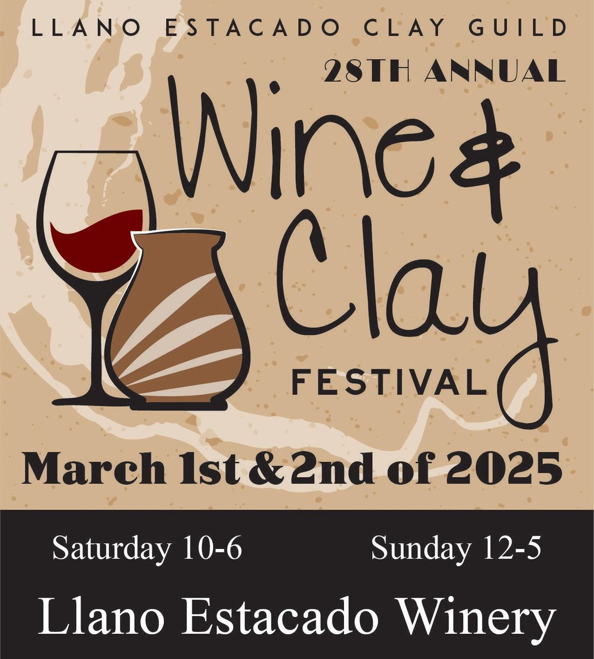 28th Annual Wine and Clay Festival