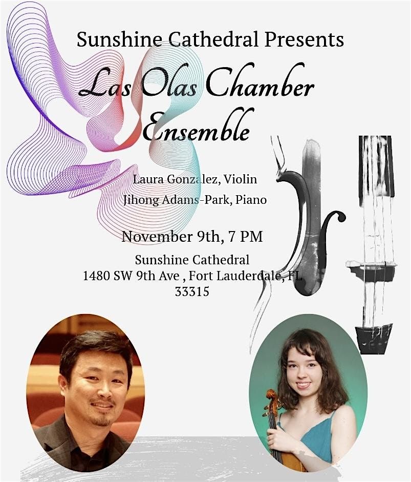 SC CPA presents  Laura Gonzalez (Violin) and Dr. Jihong Adams-Park (Piano)