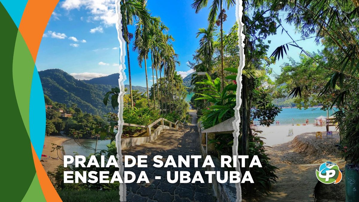 Praia Santa Rita - Praia da Enseada | Ubatuba \ud83c\udf0a