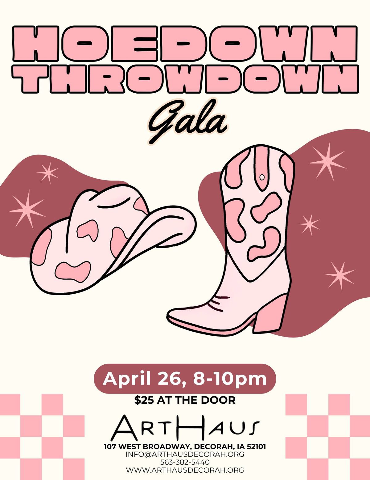 Hoedown Throwdown ArtHaus Gala