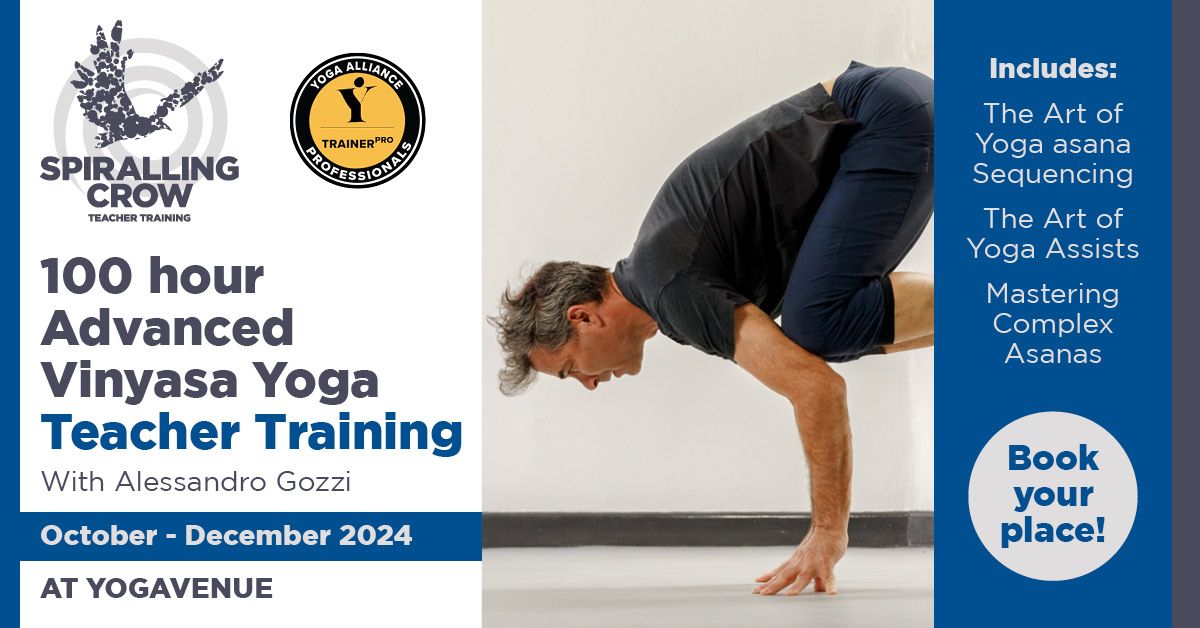 100 hr Advanced Vinyasa Yoga Teacher Training