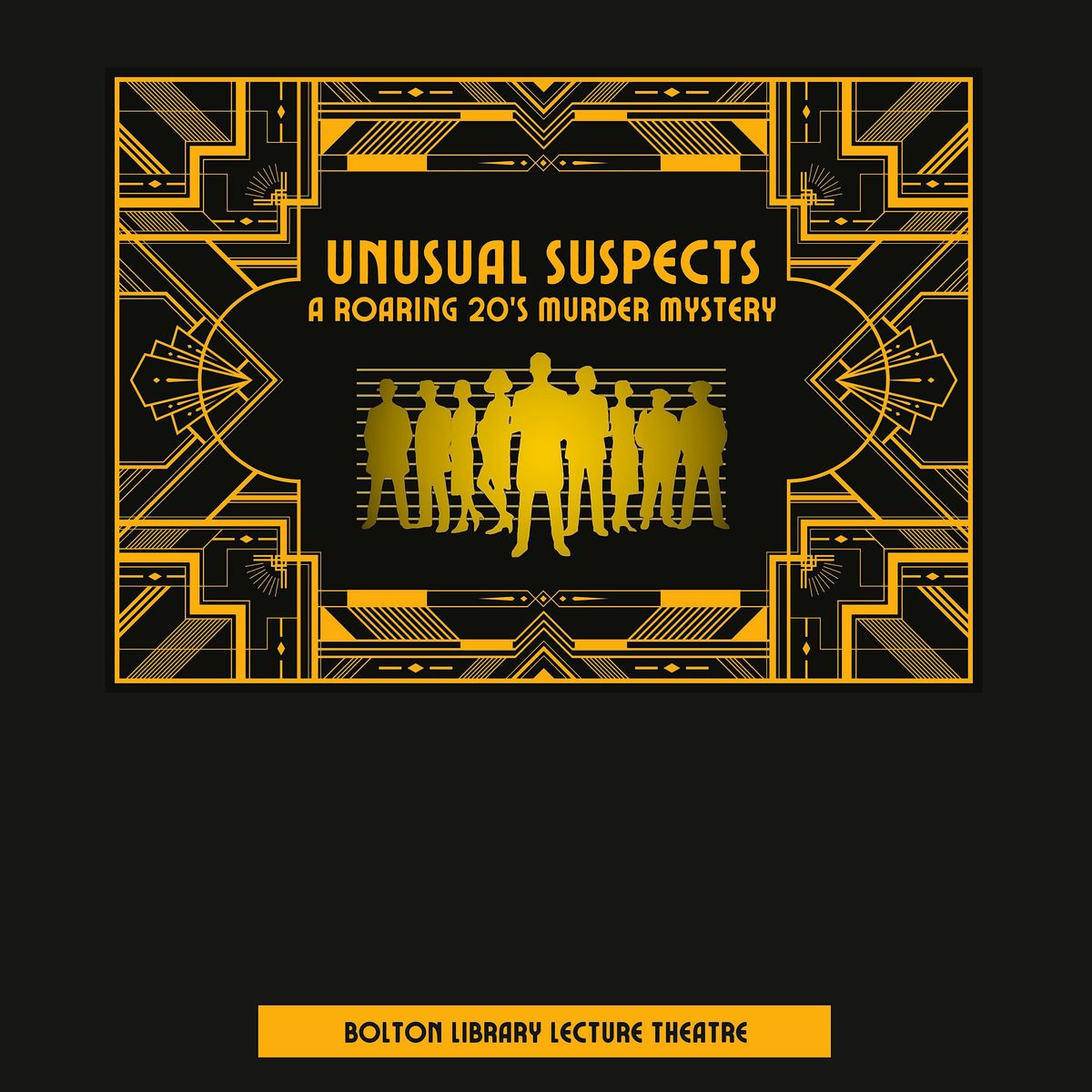 Unusual Suspects - a roaring 20's M**der mystery!